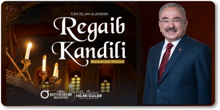 Başkan Güler’den Regaib Kandili Kutlama Mesajı 